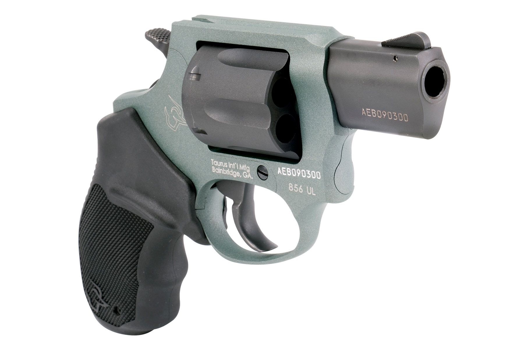 Taurus 856 38 Spl +P Ultra-Lite + Charcoal Green 2in. 