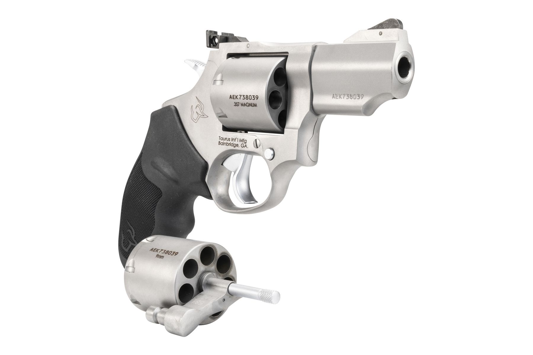 Taurus 692 357 Mag / 38 Spl +P / 9mm Luger Matte Stainless 2.50 in.