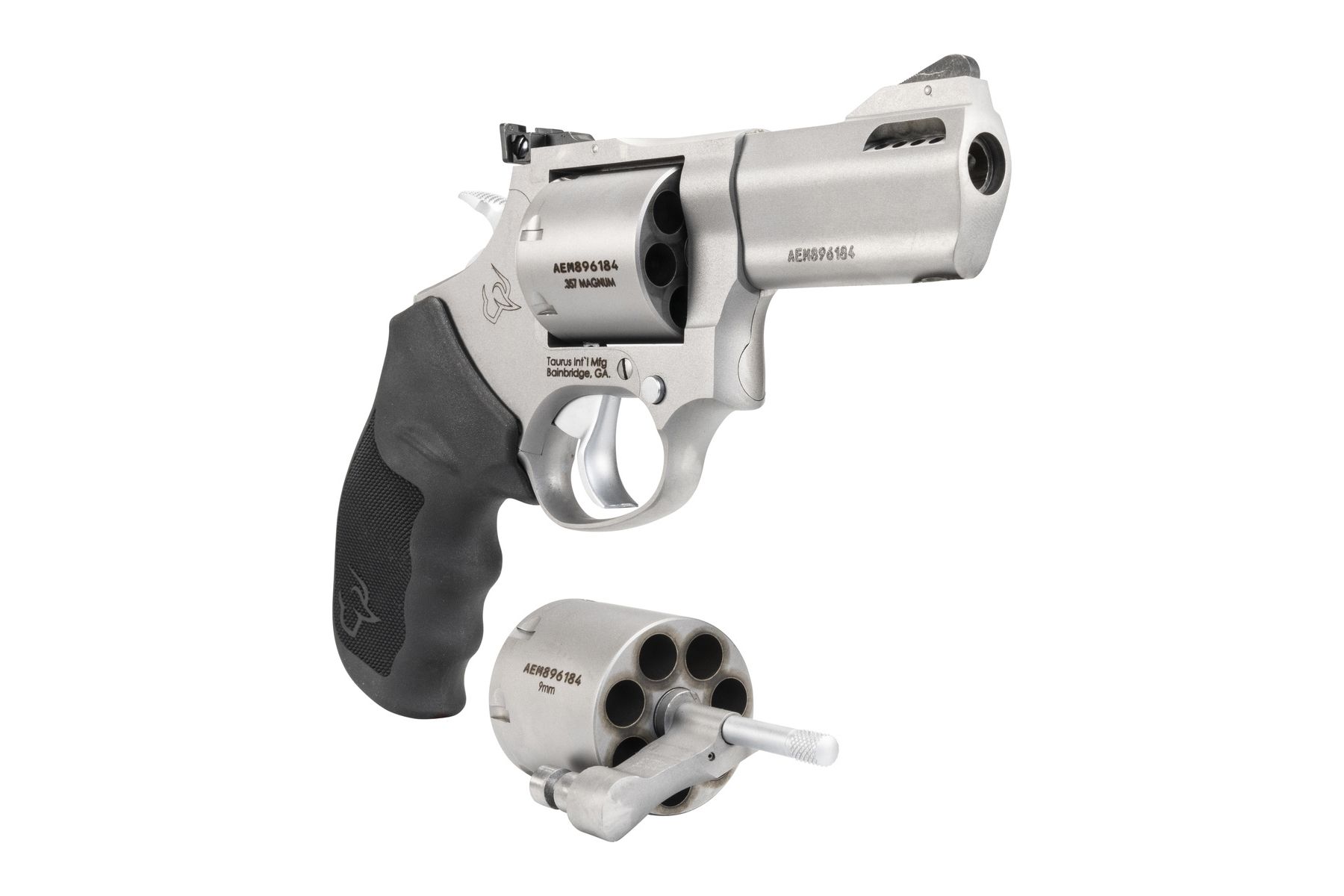 Taurus 692 357 Mag / 38 Spl +P / 9mm Luger Matte Stainless 3.00 in.